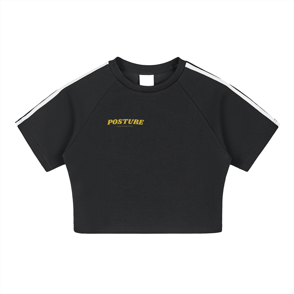 LARGER THAN LIFE Cropped Tee