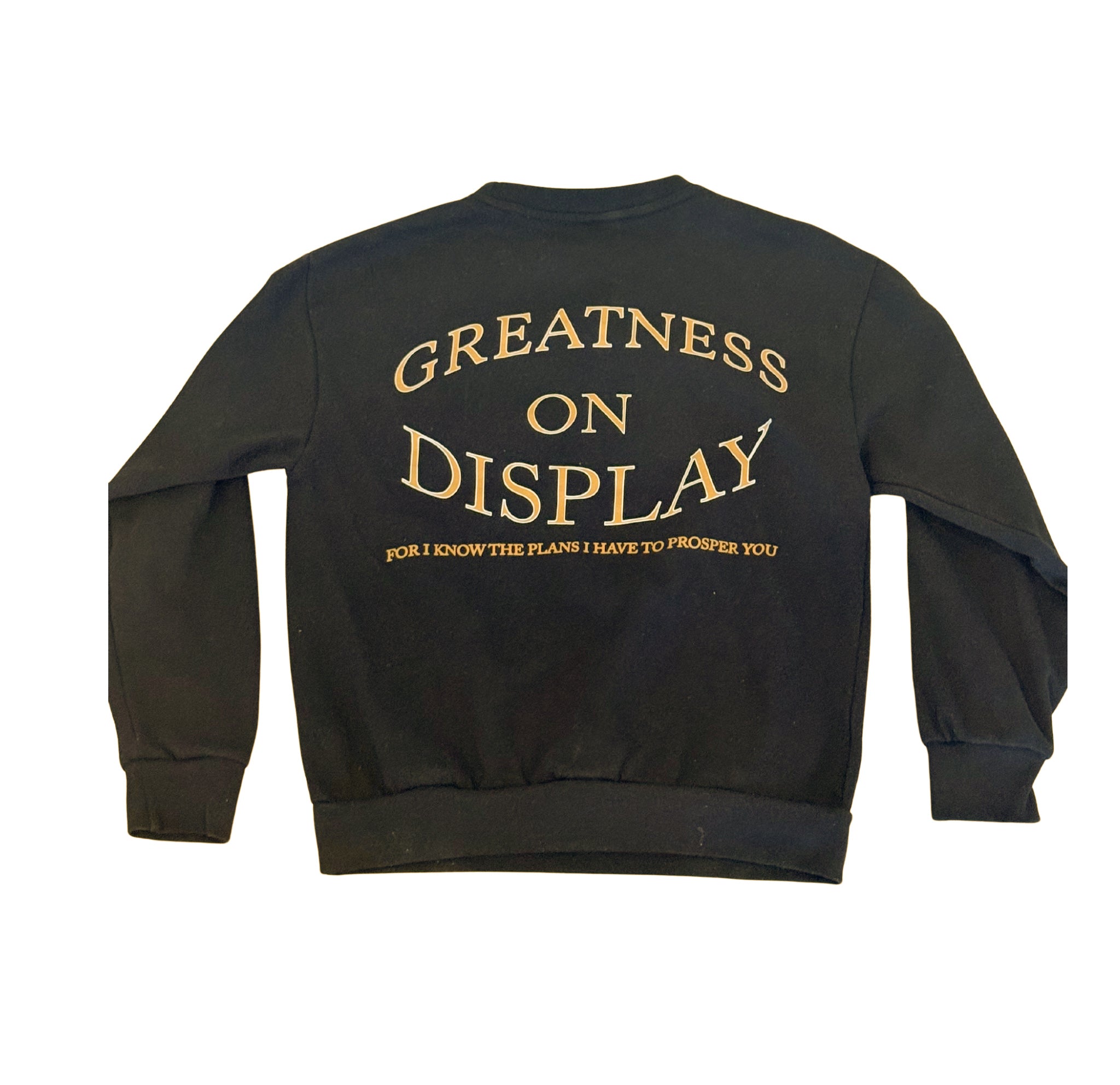 GREATNESS ON DISPLAY CREWNECK (PRE-ORDER)